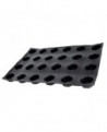 Flexipan 60x40 plaque de 24 petites gouttes entrelacées 5.9x3.5 cm