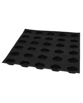 Flexipan 60x40 plaque de 50 mini-ondulos 5x3.5x2 cm