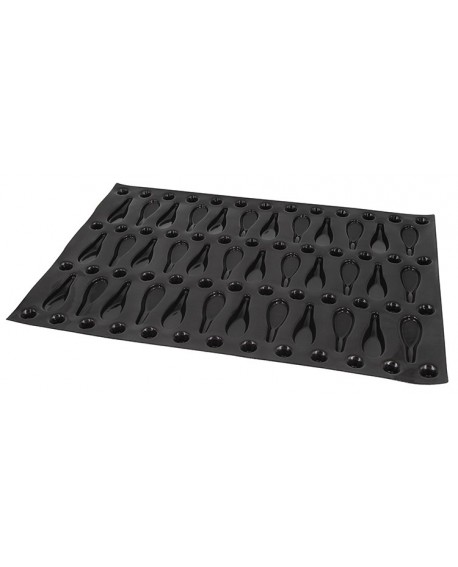 Flexipan 60x40 plaque de 36 cuillères 9x2.8 cm