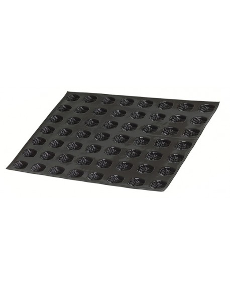 Flexipan GN 1/1 plaque de 42 mini-madeleines 5.2x3.5 cm