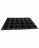 Flexipan inspiration  plaque de 24 moules silicone diamants 7.4x7.4x4 cm