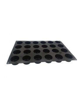 Flexipan inspiration de 24 moules silicone cylindres 7x4 cm