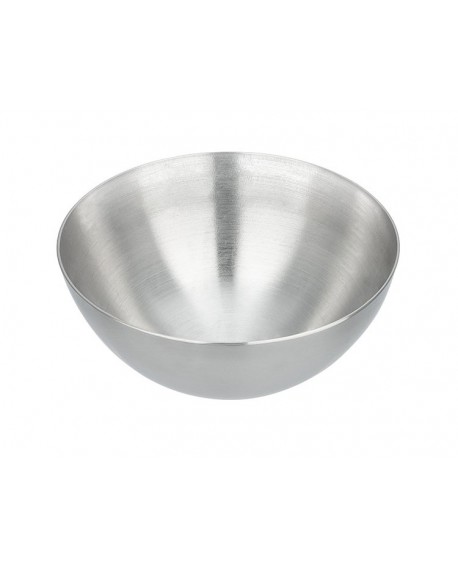 calotte 1/2 sphère ou moule dôme inox 8 cm
