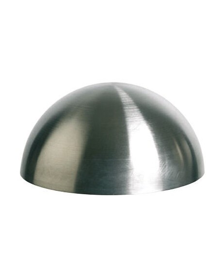 calotte 1/2 sphère ou moule dôme inox 16 cm
