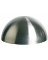 calotte 1/2 sphère ou moule dôme inox 16 cm