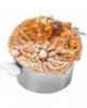 charlotte inox avec oreilles sans couvercle 18 cm