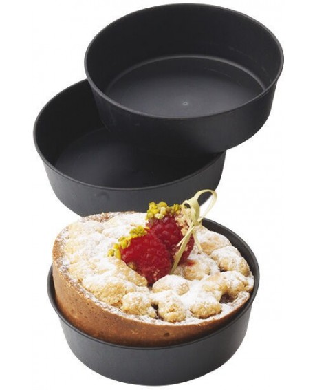 Exoglass 12 tourtières unies 10 cm