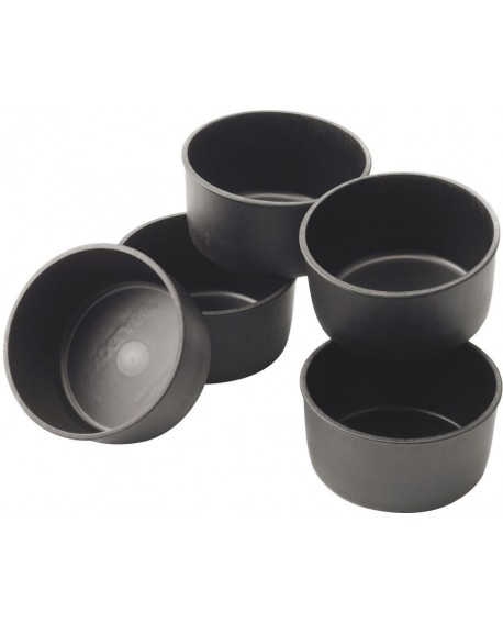 Exoglass 6 ramequins ronds 8,2 cm
