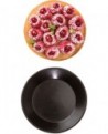 Exoglass 12 tartelettes rondes unies 9 cm