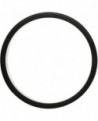 Exoglass lot de 6 cercles à tartes monoblocs anti-adhérents 10 cm hauteur 2 cm