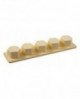 Multimoule démouleur polystyrène 5 gâteau hexagones 6.1 cm