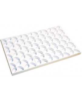 Multimoules plaque polystyrène 96 mini-ronds 4 cm