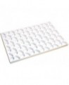 Multimoules plaque polystyrène 96 mini-ronds 4 cm