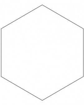 Multimoule découpoir POM hexagone 6.3 cm