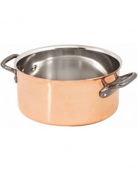 Alliance cuivre faitout 24 cm