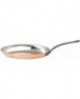 Alliance cuivre poêle ovale 36 x 21 cm