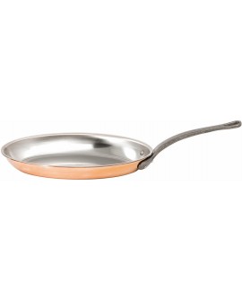 Alliance cuivre poêle ovale 36 x 21 cm