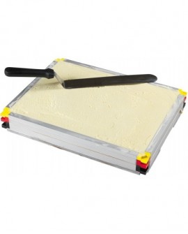 Matfer cadres superposables 600x400 plaque avec 3 cadres