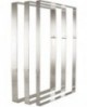 cadre rectangulaire extra-fort inox à mousses 37.5x27.5x4.5 cm pour plaque 40x30 cm