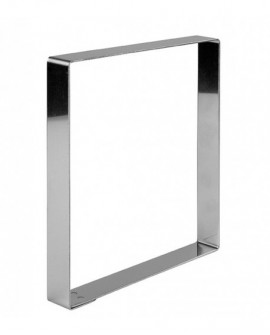 carré à tartes inox 15 cm hauteur 2 cm