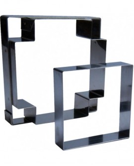 Mozaïk découpoir inox pour carrés 9 cm