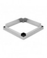 découpoir inox pour carré 21X21X4 cm