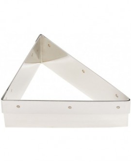 Mozaïk découpoir renforcé inox pour découpe de dessus de tarte triangulaire MOZAÏK