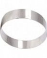 cercle à mousses inox hauteur 4.5 cm 20 cm