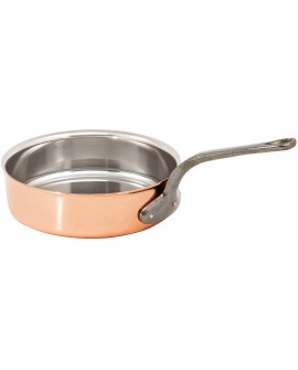 Alliance cuivre sauteuse cylindrique 28 cm