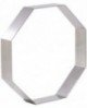 cercle à entremets octogone inox hauteur 4 cm 18 cm