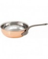 Alliance cuivre sauteuse évasée 24 cm