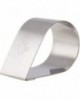 lot de 4 nonnettes inox larmes 8x5x4 cm