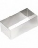 nonnette inox rectangulaire 16x3x2,5 cm