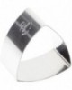 lot de 4 nonnettes inox triangles bombés 6.5x6.5x4 cm