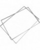 cadre à entremets inox pour charlotte 57.5x38.5x1.5 cm