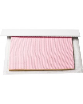 peigne à décor polypropylène rayures fines 2 et 3 mm 34 cm