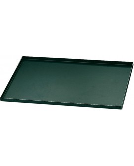 plaque pâtissière tôle bleuie bords droits GN 1/1 53x32.5 cm