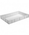 bac gerbable plein blanc 600x400 hauteur 22 cm 44.2 l