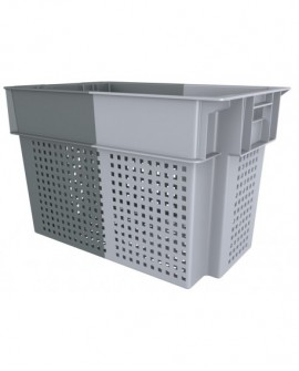 manne gerbable emboîtable pour pains courts 600x400 hauteur 40 cm 70 L