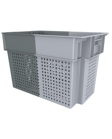 manne gerbable emboîtable pour pains courts 600x400 hauteur 40 cm 70 L