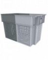 manne gerbable emboîtable pour pains courts 600x400 hauteur 40 cm 70 L