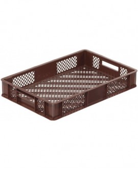 bac ajouré spécial BP 600x400 hauteur 10 cm marron