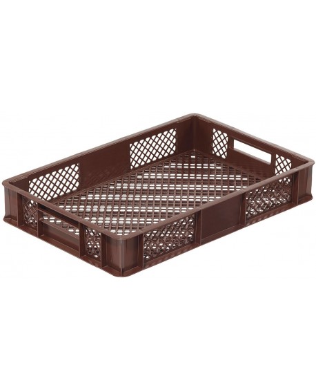 bac ajouré spécial BP 600x400 hauteur 10 cm marron