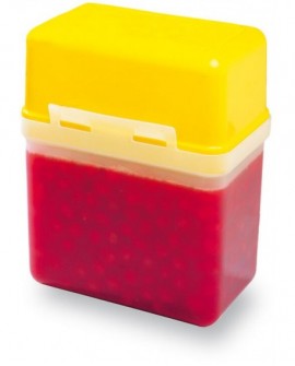 Duobox boîte à couvercle réversible conteneur et égouttoir 23.8x15.4x29.5 cm