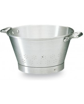 passoire en aluminium conique fond cerclé 60 cm
