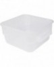 conteneur carré polypropylène 18x18 cm hauteur 10 cm 2