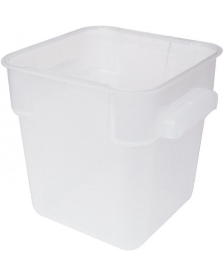 conteneurs carrés polypropylène 18x18 cm hauteur 19 cm 4