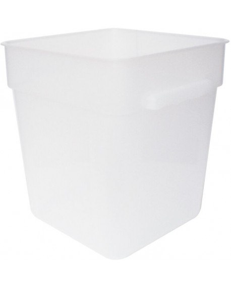 conteneur carré polypropylène 28.5x28.5 cm hauteur 21 cm 12
