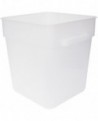 conteneur carré polypropylène 28.5x28.5 cm hauteur 21 cm 12