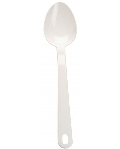 cuillère Exoglass pleine 34 cm blanc